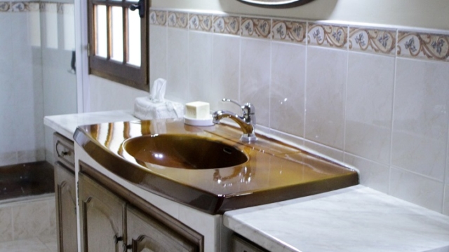 Maison hôte séjour linguistique en immersion salle de bain